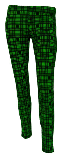 LEGGINGS ESCOCES VERDE